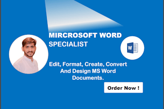 recreate and rebrand professional pdf form, word document