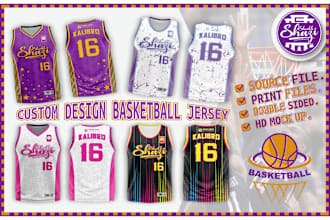 design basketball sublimation jersey or uniform