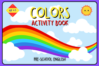 create custom kids activity books, worksheets, and more