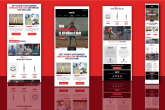 do professional mailchimp email template design and klaviyo newsletter design