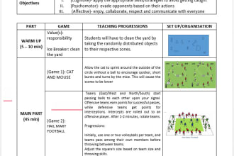 provide you lesson plans