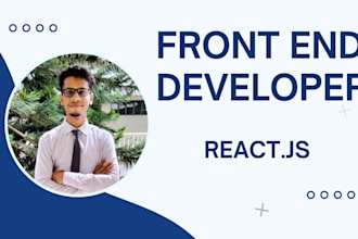 be your front end web developer