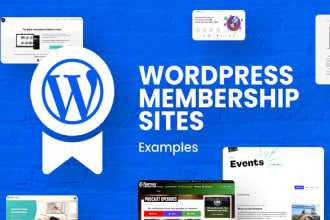 create professional wordpress membership or subscription website with gateway