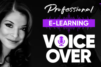 record a professional american elearning voiceover