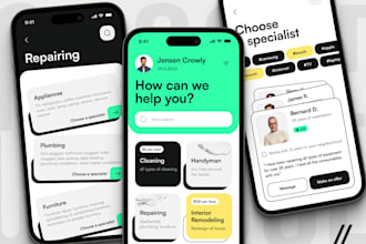 build personal portfolio website, marketplace app, online course app, ar app