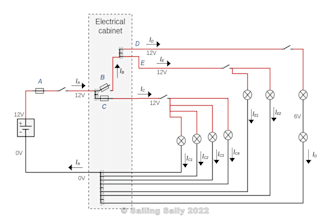 design equivalent and schematic electrical networks using autocad