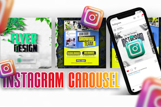 do instagram carousel design