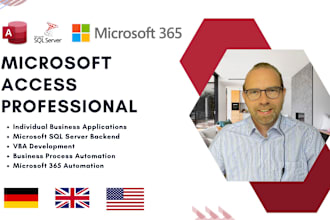 develop professional business software with microsoft access