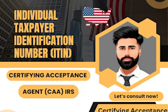 apply for individual taxpayer identification number itin as caa