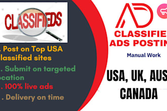 post classified ads on the top USA classified ad posting sites