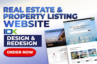 build property listing, realtor website real estate agent website with idx, mls