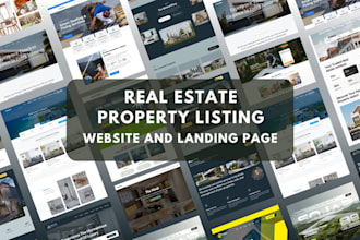 develop property listing website, investor carrot website, real estate website