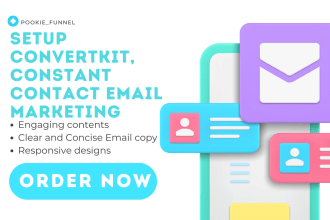 setup convertkit constant contact campaign klaviyo email marketing campaign