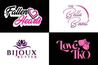 do luxury elegant feminine fashion cosmetics brand logo design