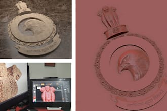 do cnc relief mapping from references