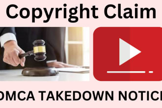 remove infringing video over youtube under dmca