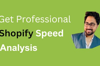offer shopify speed optimization audit
