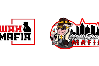 make an awesome mafia logo design