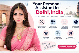 assist and do anything you want in delhi, india