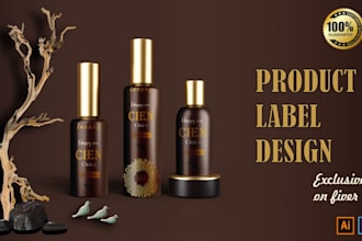 design product packaging, label, box and tube