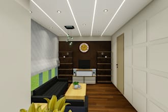 make interior design of commercial and residence