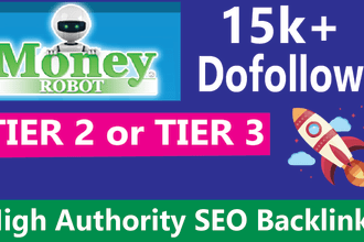 boost your SEO with tier 2 and tier 3 campaign using money robot