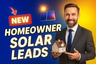 provide new homeowner solar leads roofing leads vacant house pre foreclosure