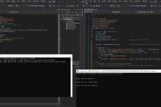 develop c, cpp and c sharp programming projects