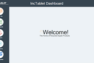 create web, desktop based inventory management system