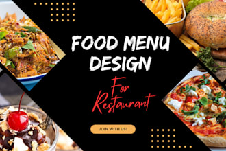 create luxury menu for restaurants and hotels