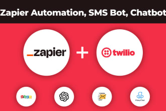 do zapier automation, chatbot, twilio SMS bot