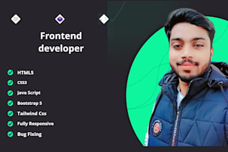 be your frontend developer crafting modern websites