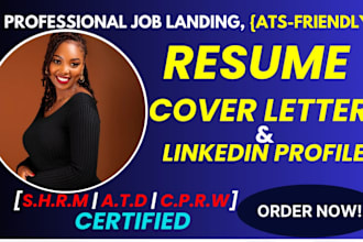 provide professional resume writing services