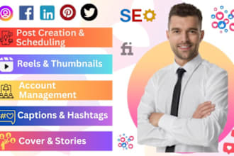 be your social media marketing manager and branding expert