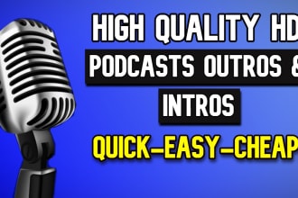 voice over your podcast intro and outro