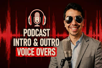 make a professional podcast intro with music, sound design, and effects