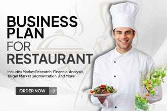 write a restaurant, cafe, food truck business plan