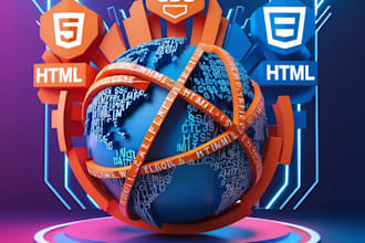 create responsive and interactive websites with HTML and CSS
