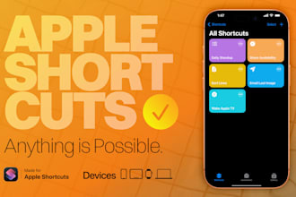 create a shortcut for your apple devices, apps, and others
