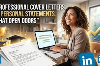 improve your cover letter, personal statement or motivational letter for success