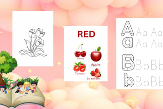 design fun and educational kids activity books