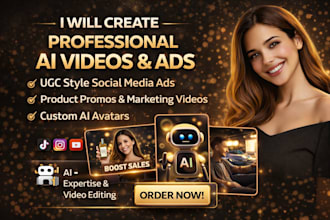 create ai videos ,animations, and broll for all social media platforms