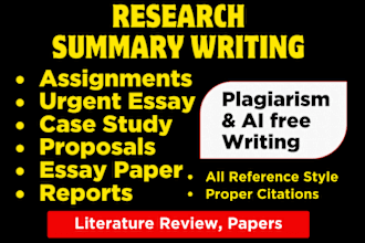 write case study analysis, report, assignments, research and summaries