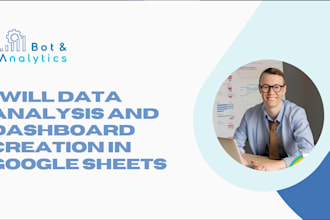 data analysis and dashboard creation in google sheets