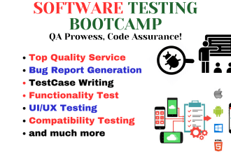train you to prepare for QA testing jobs and interview