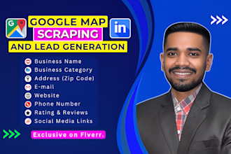 skillfully google map scraping, data scraping, maps scraper and lead generation