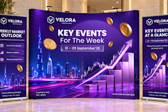 design backdrop, trade show booth, banner and pop up