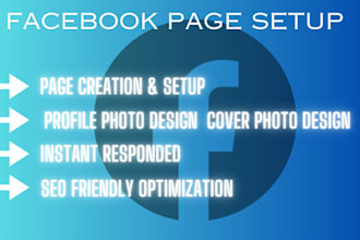 do facebook page setup