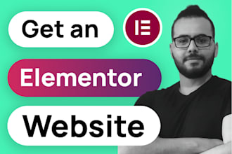 create elementor landing page, responsive dynamic clean elementor pro website