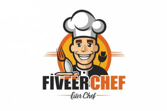 design restaurant, pizza, chef, burger, drink, catering,food logo